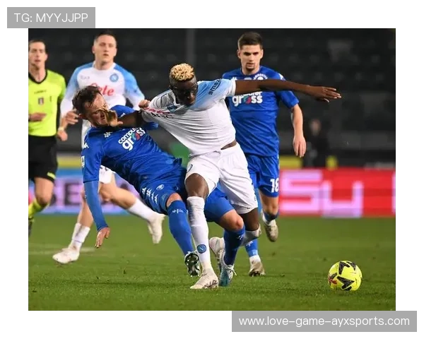 那不勒斯奥斯梅恩头球冲顶破门，圣保罗球场声浪爆炸！